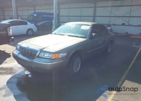 2000 Mercury Grand Marquis Gs from USA, damaged, VIN 2MEFM74W5YX715180
